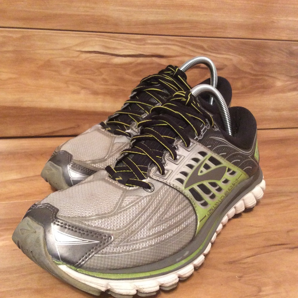 COPY - Brooks Glycerin 14 Men’s Green Silver Runn…